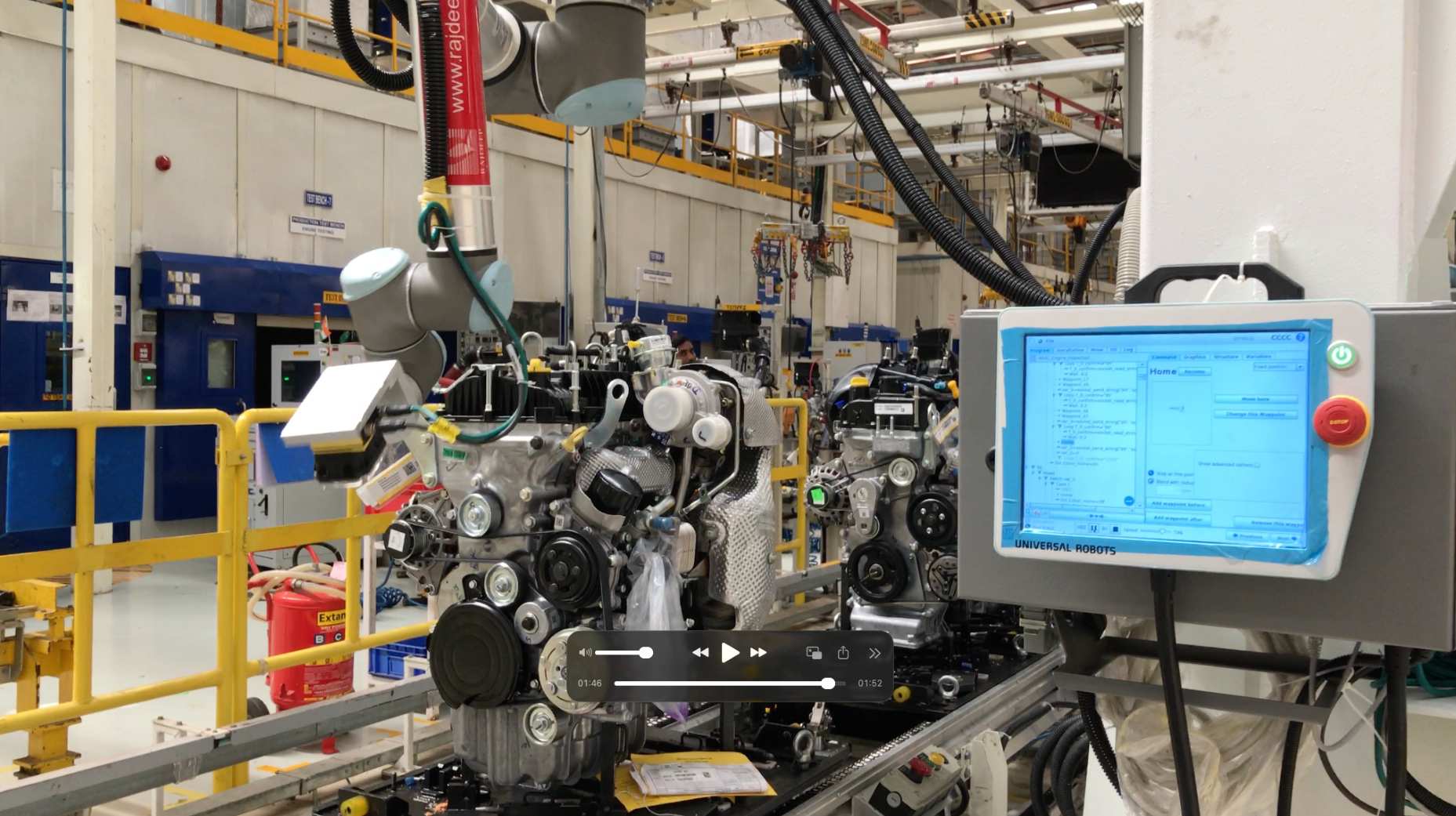 AI vision inspection project by Rajdeep Automation